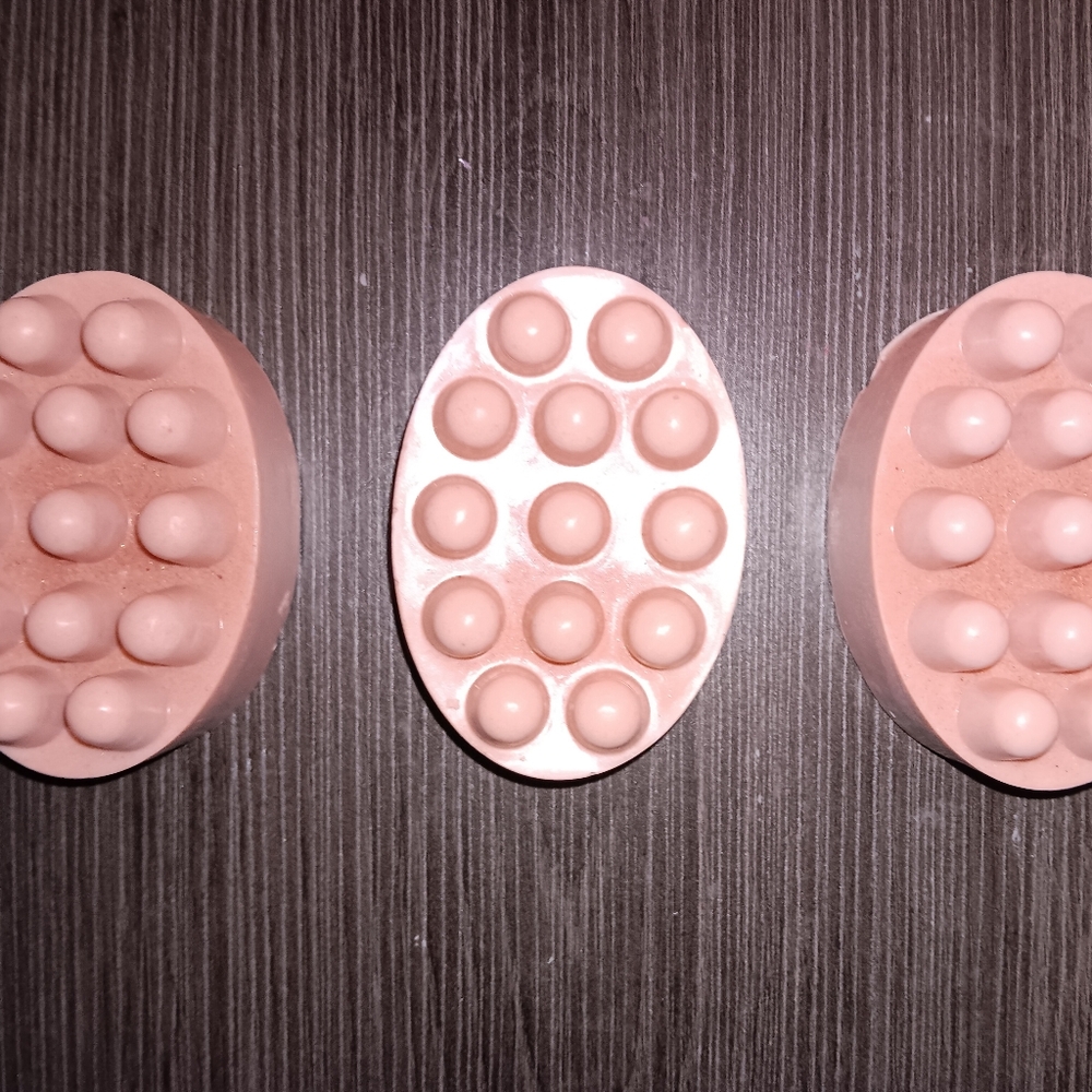 Set of 3 Massaging Soap Bars Japanese Cherry Blossom